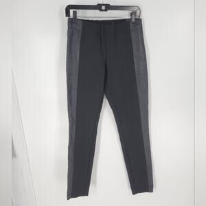 Club Monaco Black Faux Leather Amya Leggings 6